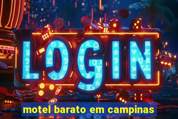 motel barato em campinas